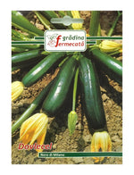 Seminte Dovlecel NERO DI MILANO, GRADINA FERMECATA – 3 GR