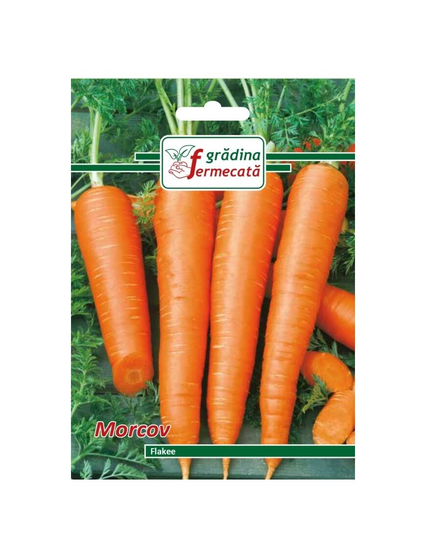 Seminte Morcov FLAKEE , GRADINA FERMECATA - 3 GR
