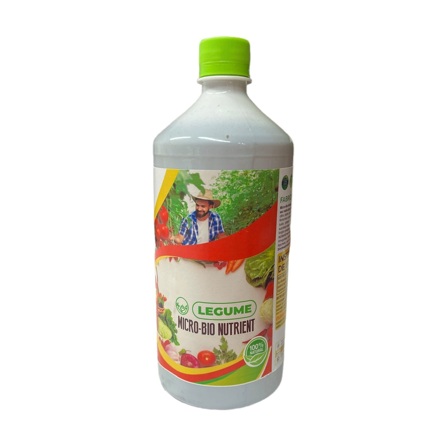 Micro-BIO nutrient Legume - 1 L, Fertilizant humic activ, 100% Natural, Fabrica de Compost