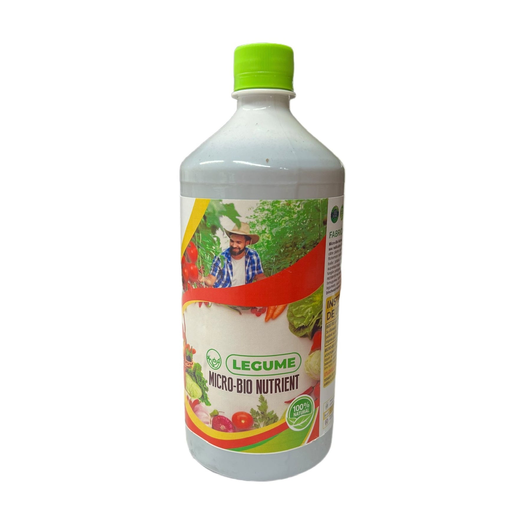 Micro-BIO nutrient Legume - 1 L, Fertilizant humic activ, 100% Natural, Fabrica de Compost