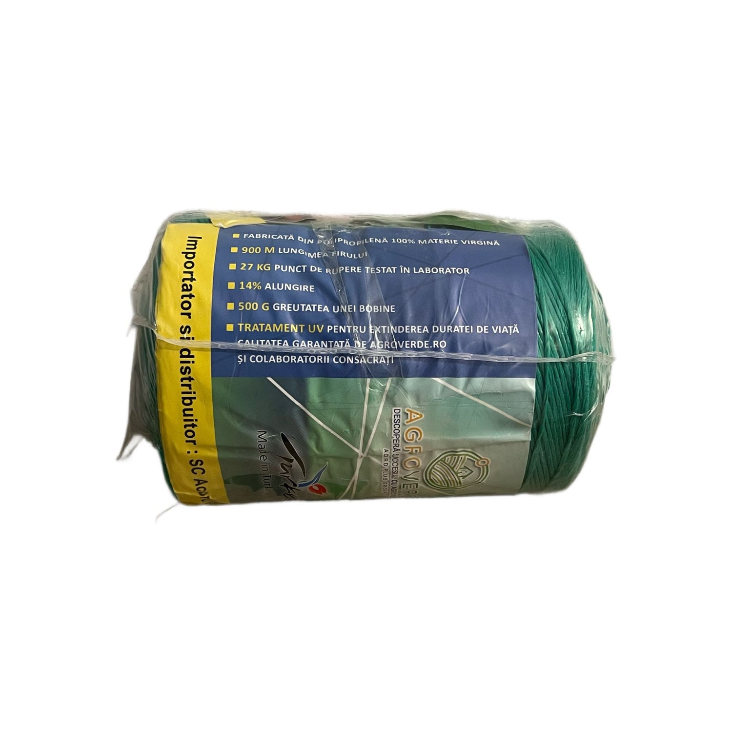 Sfoara de Palisat Legume - 500 GR, 900 M, Tratata UV, Verde