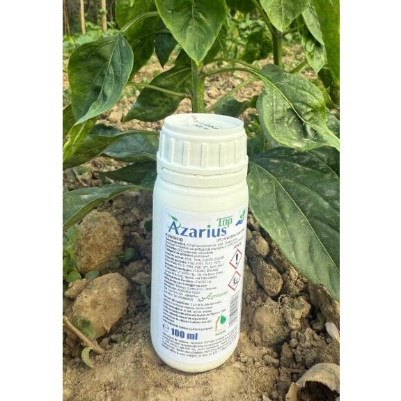 Fungicid AZARIUS TOP - 100 ML, Sistemic, Azoxistrobin, Legume, Plante ornamentale, Pomi, Cereale, Boli: Fainare, Mana, Alternarioza, Fuzarioza, Putregaiul alb/ cenusiu, Rugina, Patarea cafenie.