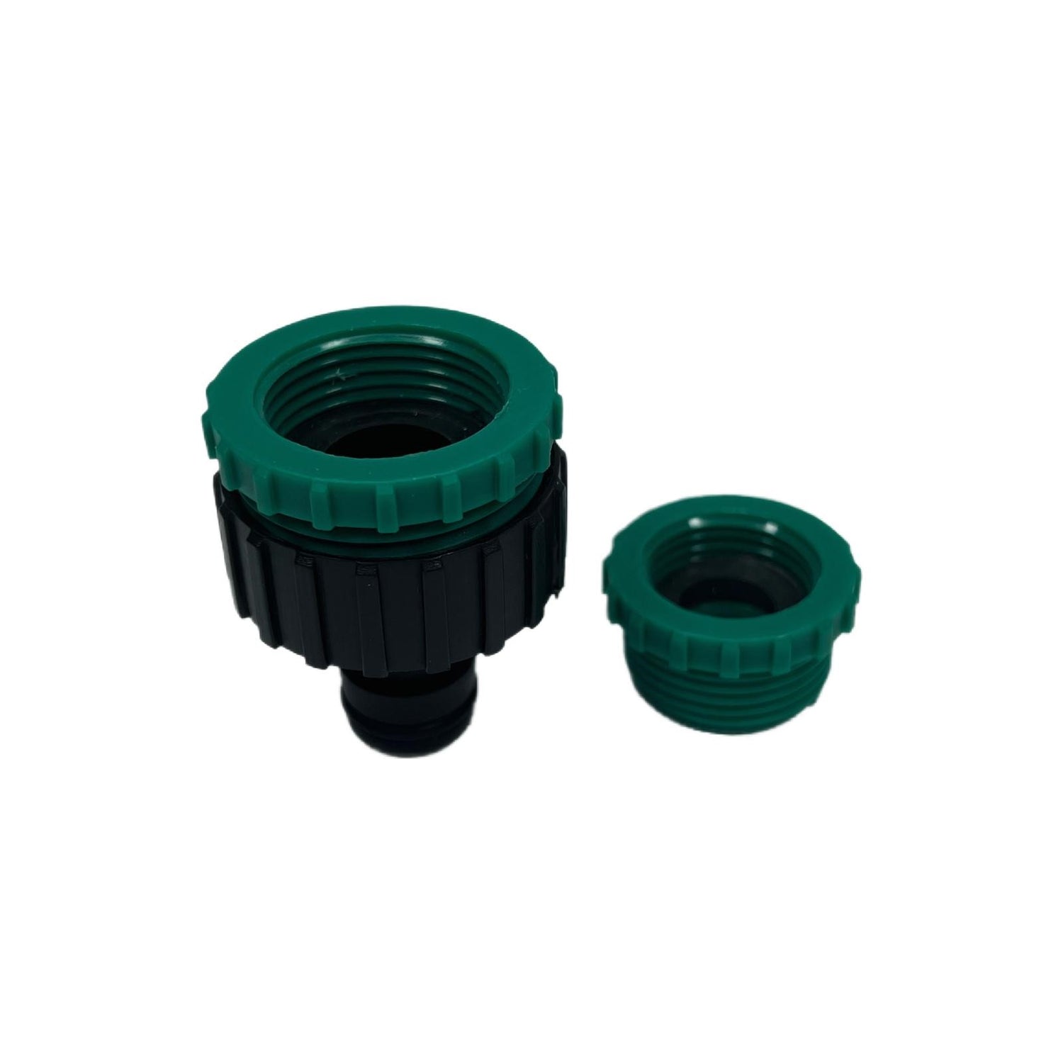 Mufa cuplaj robinet 1/2 inch -3/4 inch -1 inch, negru-verde