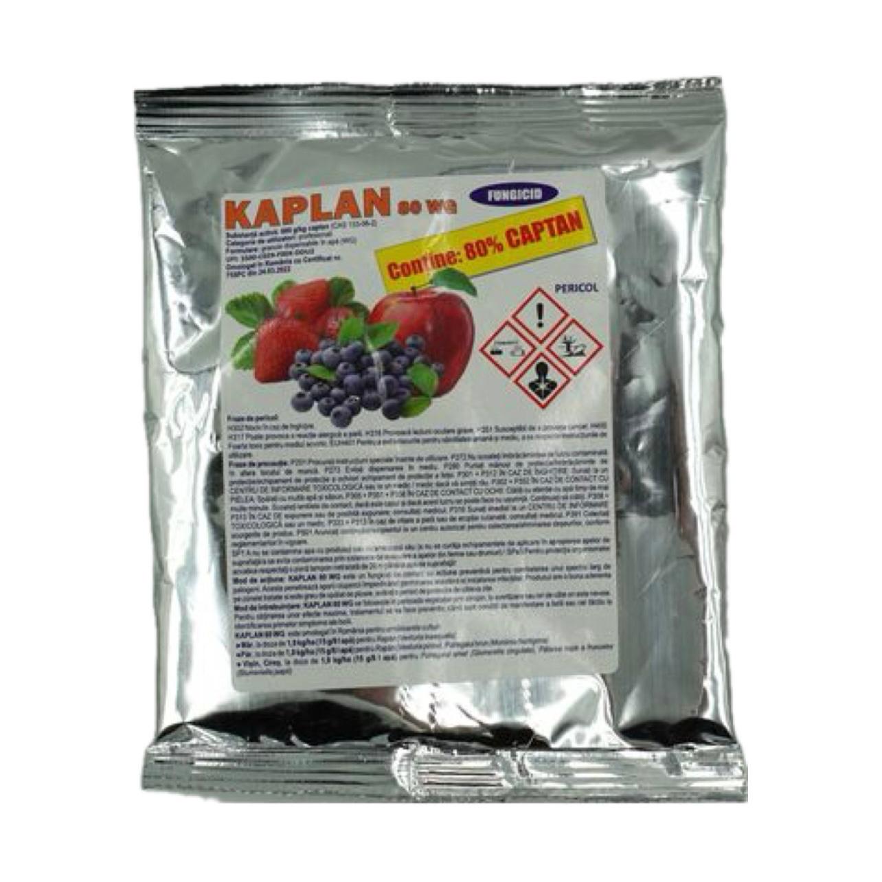 Fungicid KAPLAN 80 WG – 15 GR, Pestila, Contact, Captan