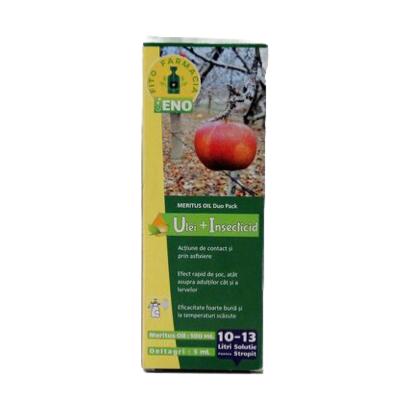 Pachet DUO MERITUS OIL + DELTAGRI, ENO, Tratament pomi fructiferi, 10 - 13 L apa
