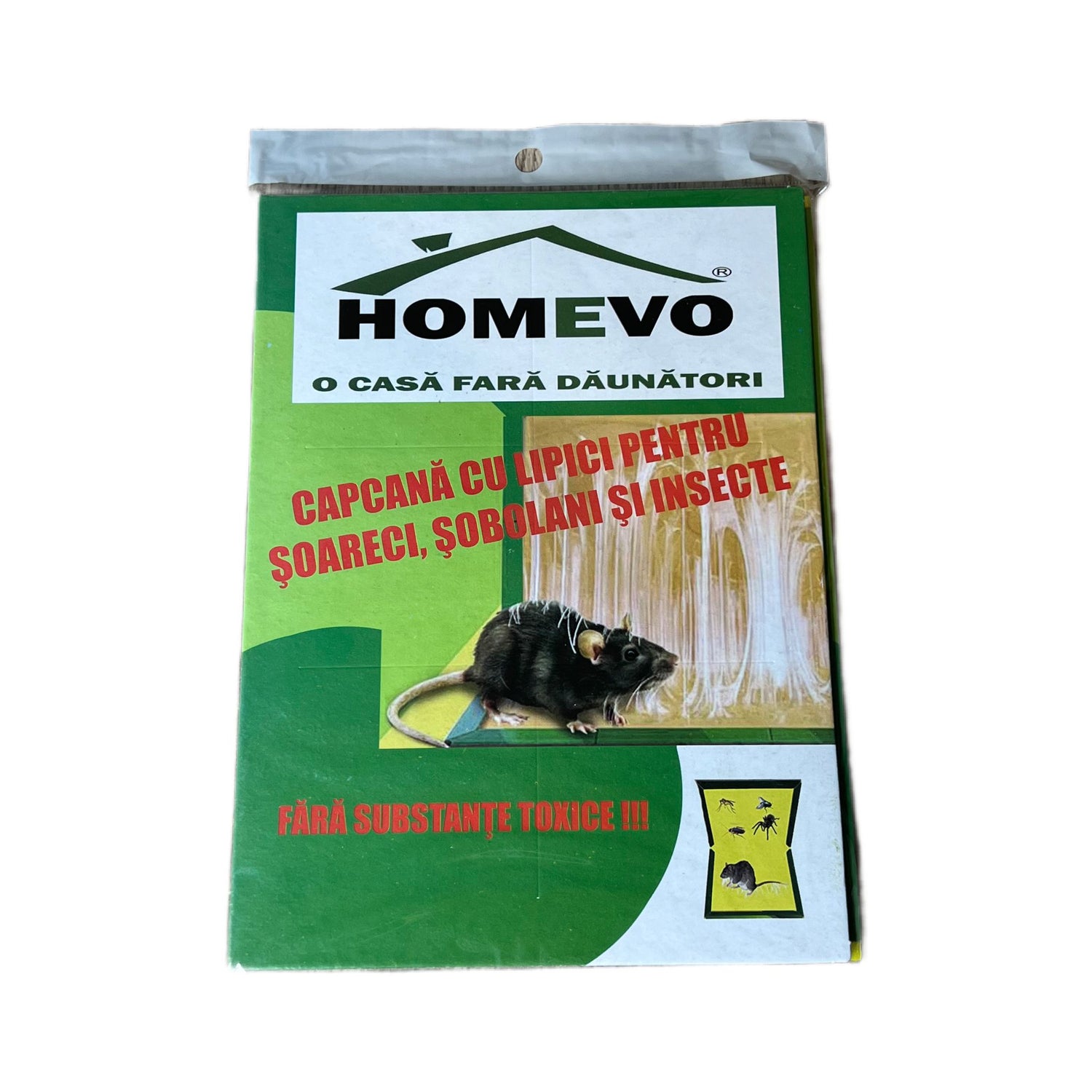 Capcana cu lipici pentru soareci, sobolani, insecte – Homevo