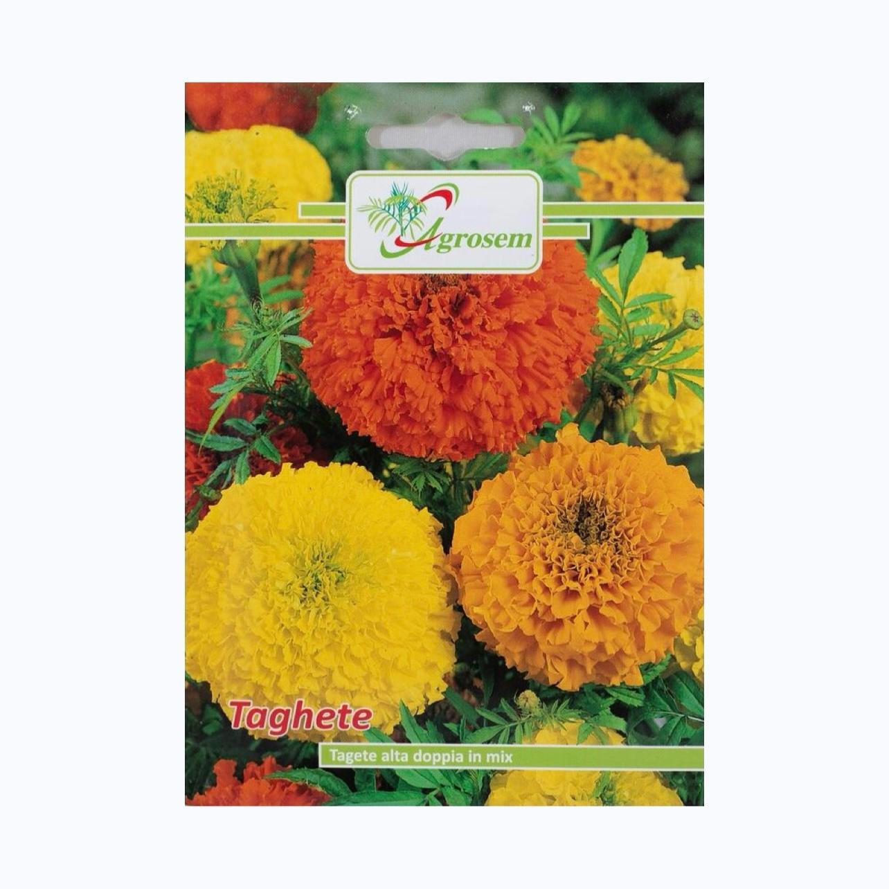Seminte Flori TAGHETE ALTA DOPPIA MIX, AGROSEM - 1 GR