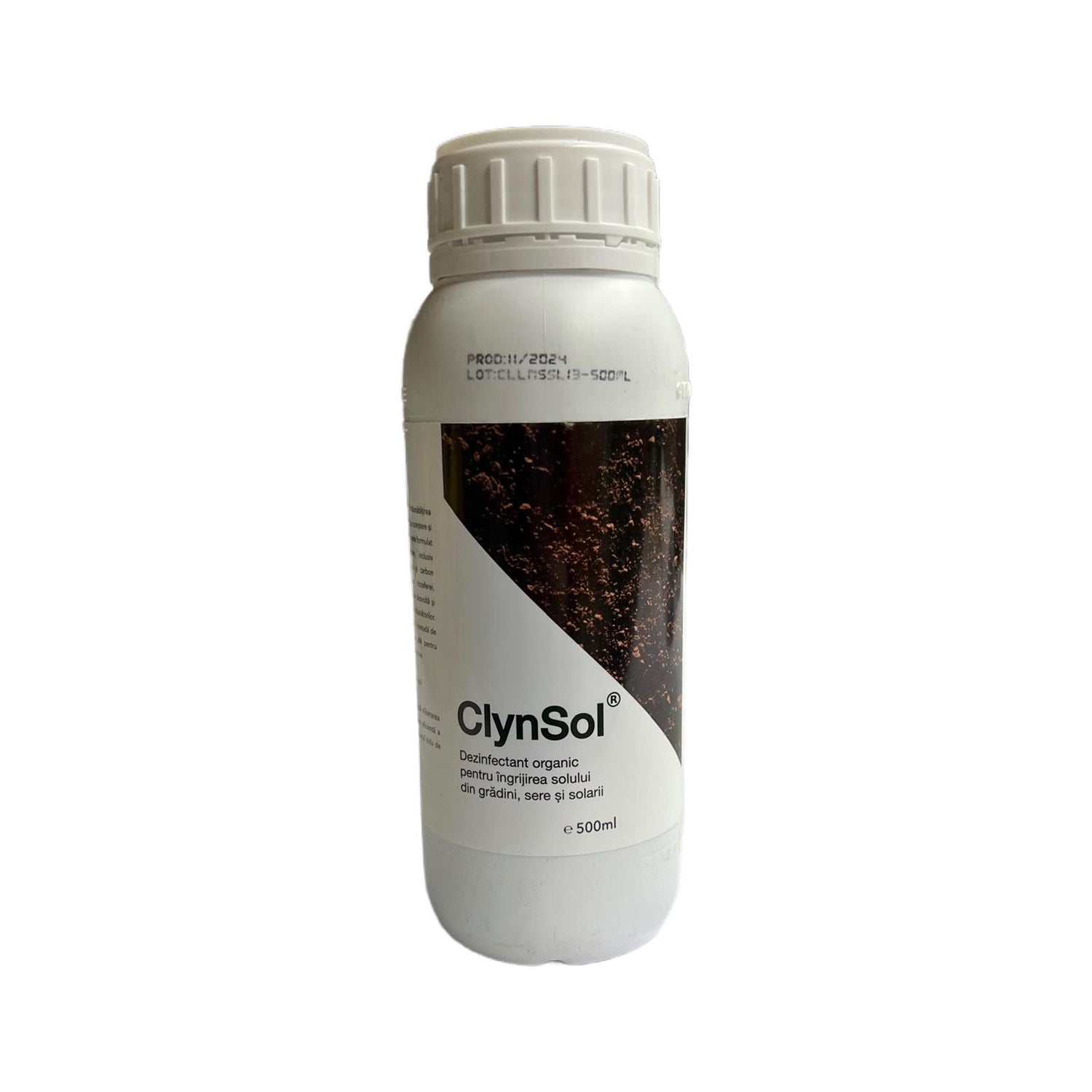 Dezinfectant Organic Sol CLYNSOL – 500 ML, Ingrijirea solului in Gradini, Sere, Solarii