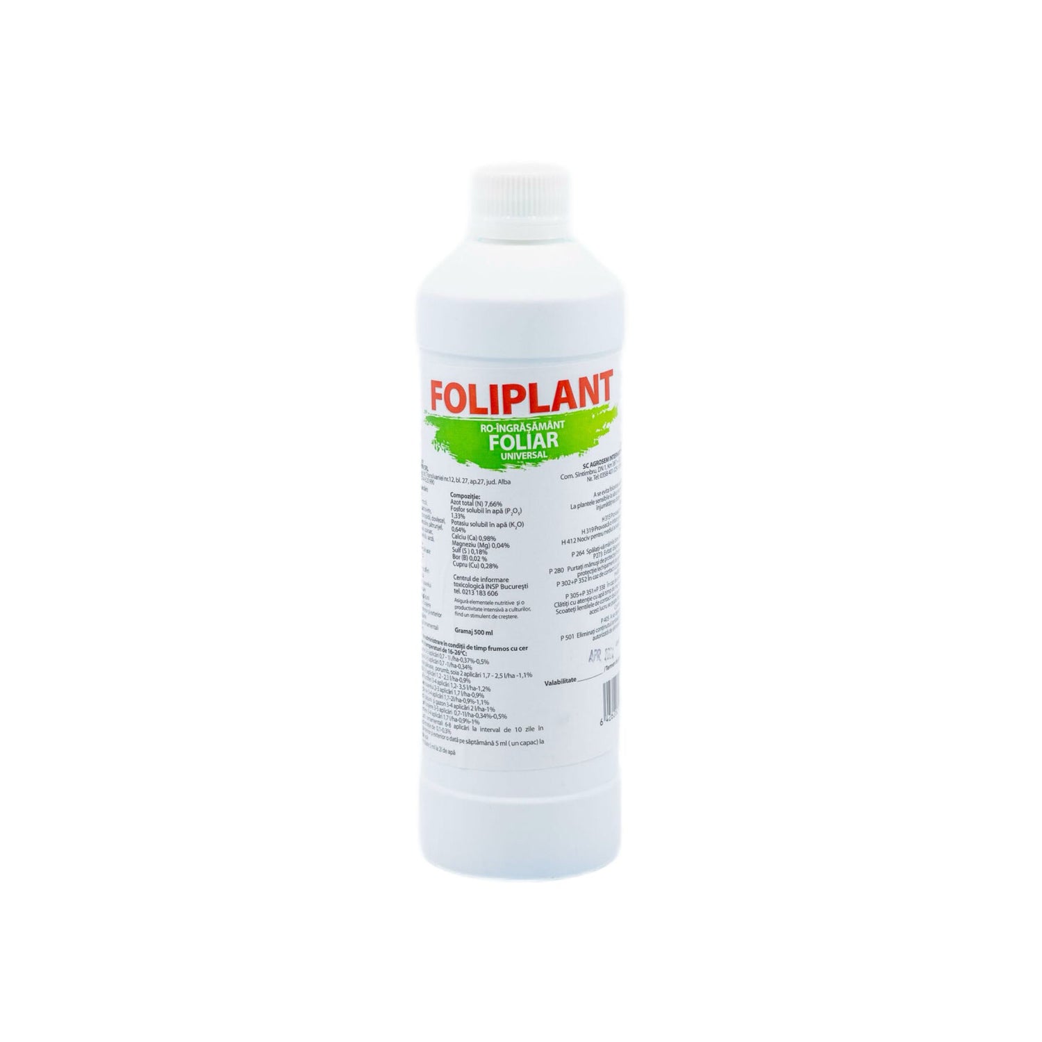 Ingrasamant Foliar Foliplant – 500 ML