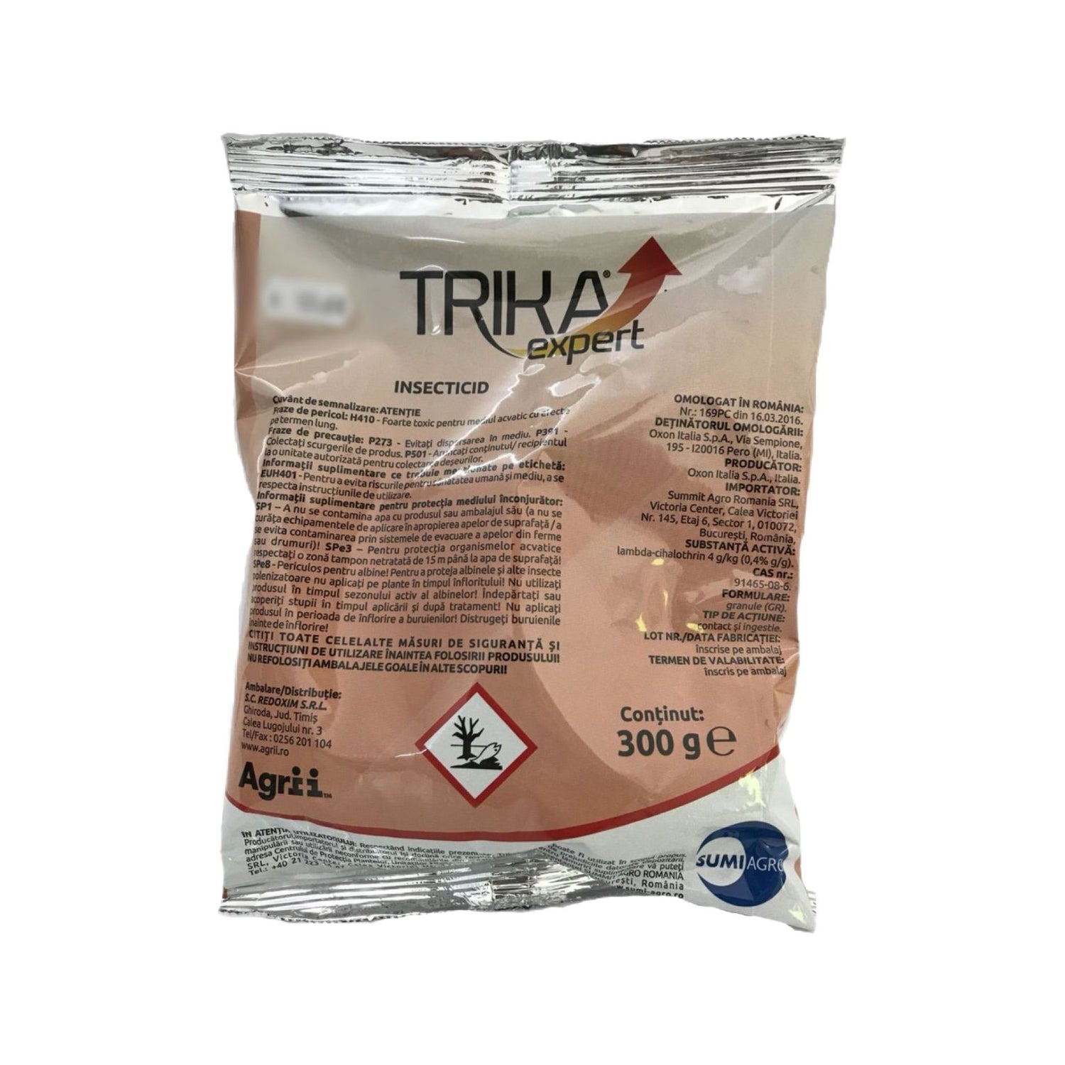 Insecticid TRIKA EXPERT - 300 GR, Sumi Agro, Contact
