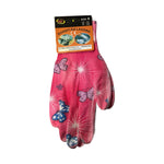 Manusi roz pentru gradinarit, marimea 8