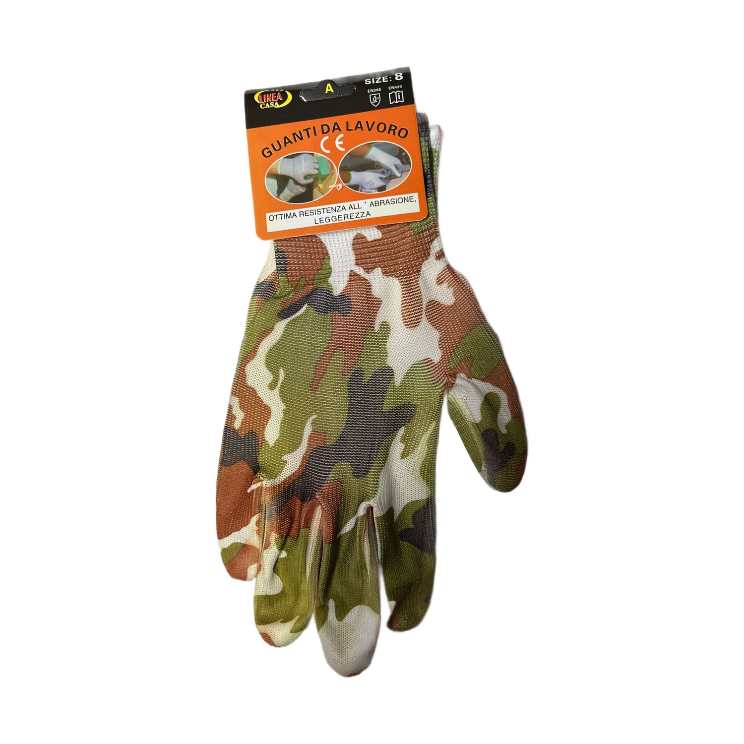 Manusi army pentru gradinarit, marimea 8