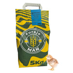 Furaj Brizurat Pui 1 - 21 zile - 5 KG, 10 KG, Furaje Man