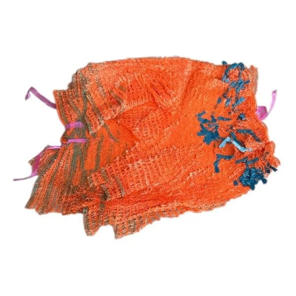 Saci plasa Raschel 5 KG, 40x42 CM, portocalii - SET 10 bucati, Legume: cartofi, ceapa, morcovi, varza, Fructe.