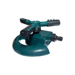 Aspersor Rotativ 360° Tip Fluture cu 3 Brate si Suport – Pulverizare Uniforma, Verde.