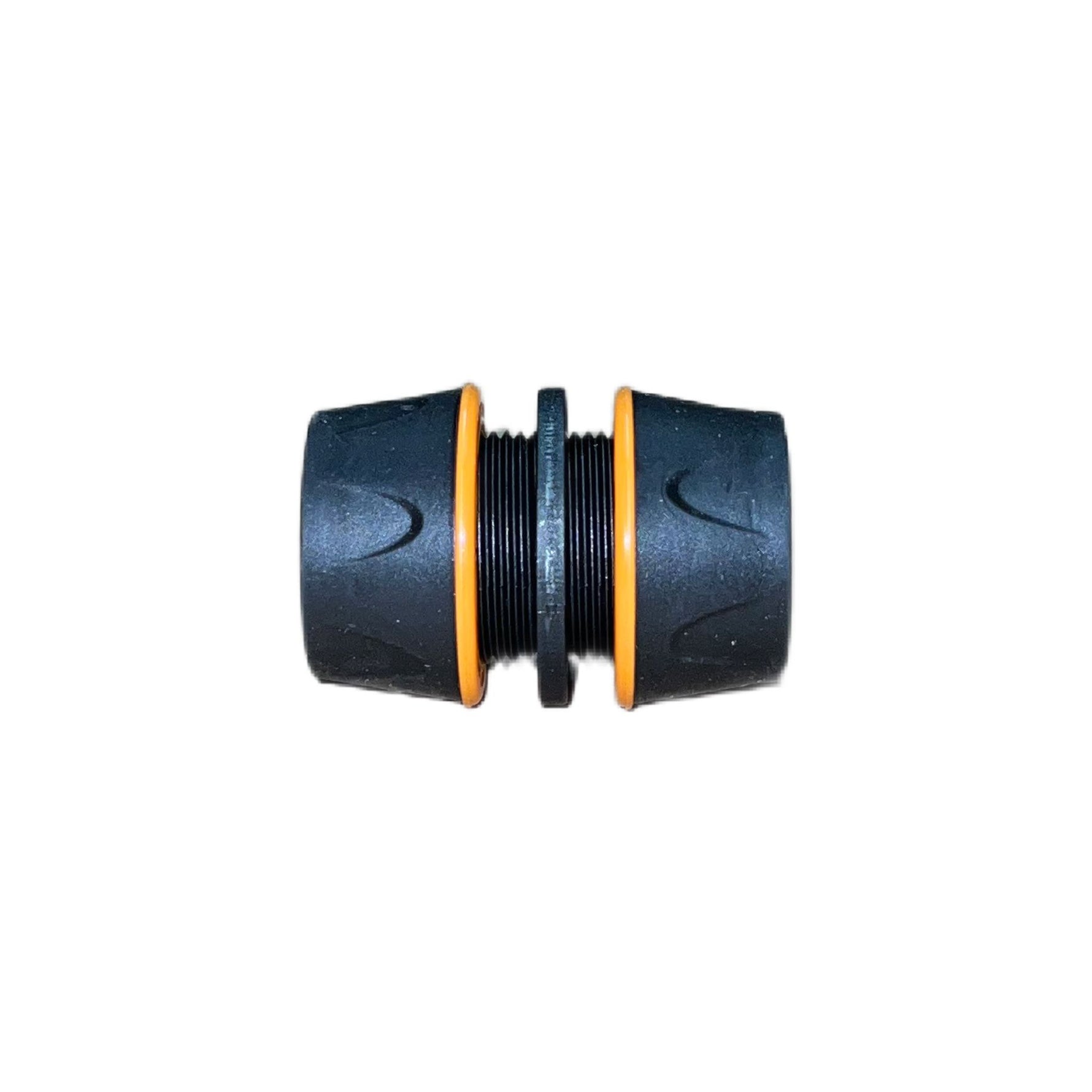 Conector Cauciucat Imbinare 2 Furtunuri 1/2 - 1/2 inch, Negru.