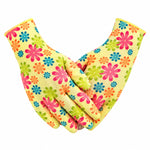 Manusi Pentru Gradinarit Galbene Model Floral - Marimea 8