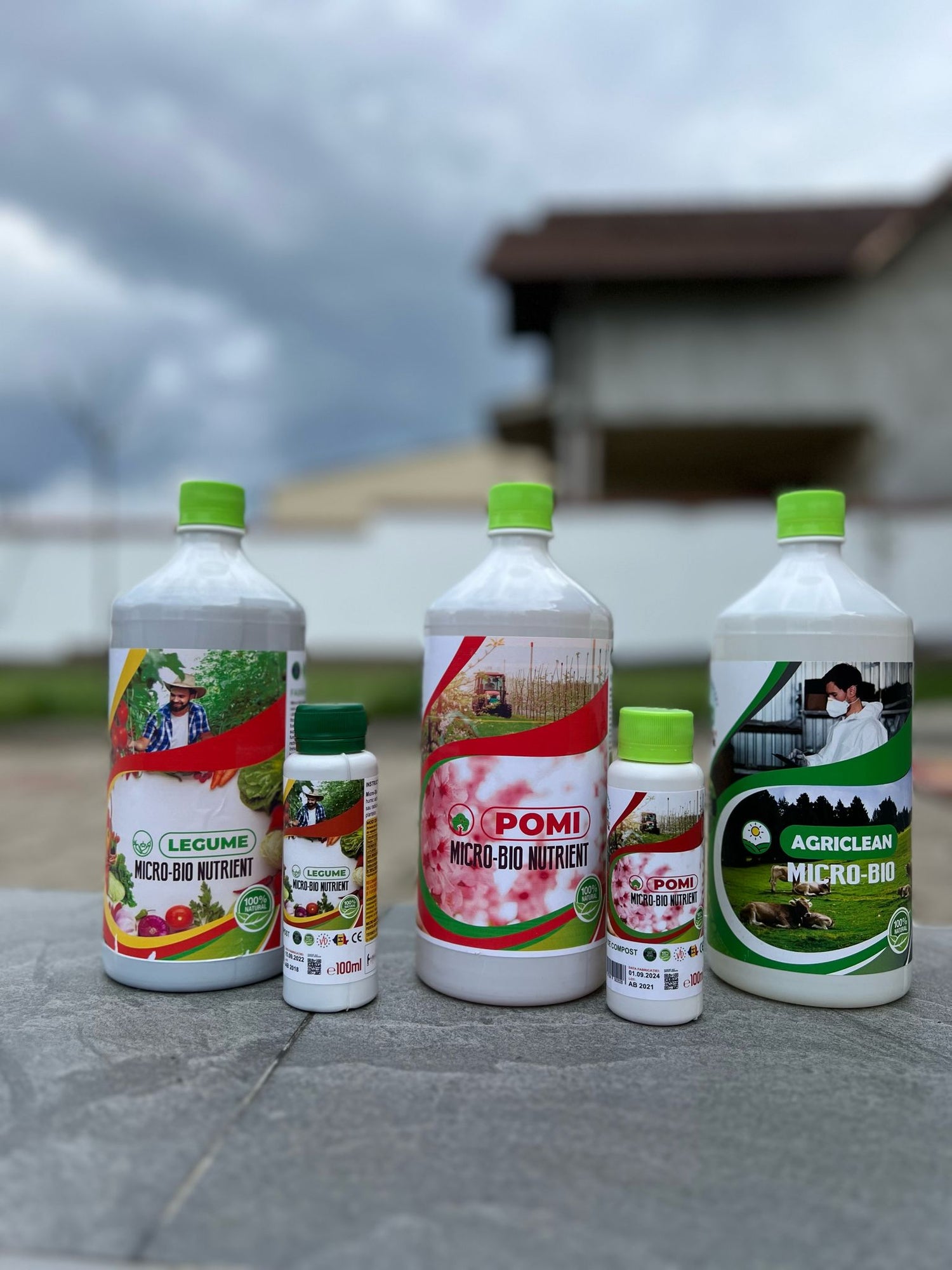 Micro-BIO nutrient POMI - 1 L, Fertilizant humic activ, 100% Natural, Fabrica de Compost