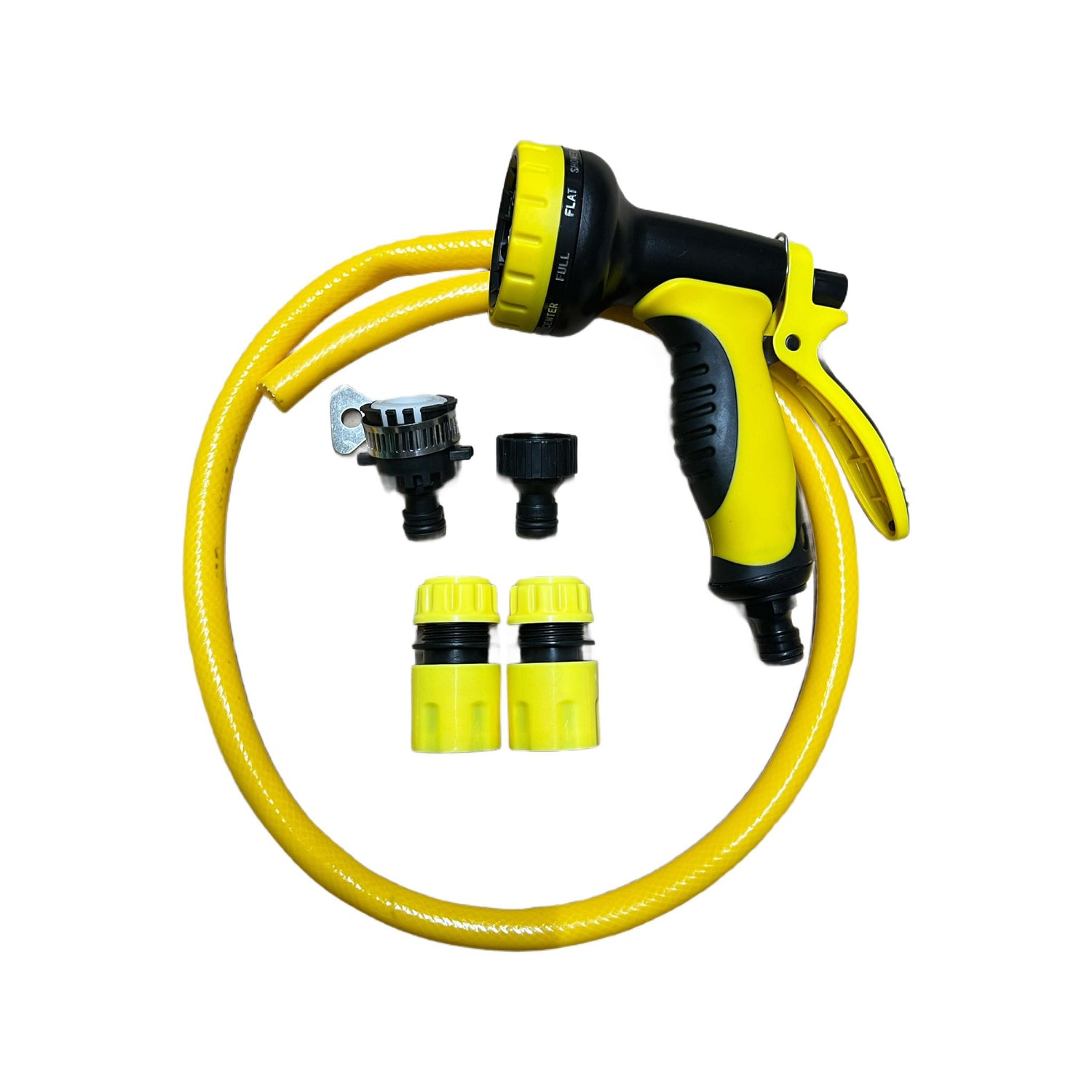 Rola Furtun 1/2x25M cu Tambur, Pistol Reglabil si Conectoare - Set Complet pentru Udare Eficienta.