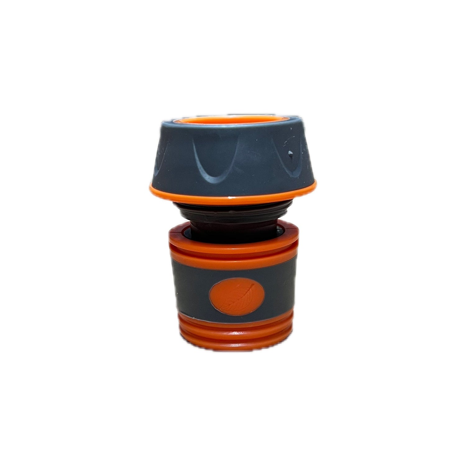 Conector Rapid Furtun 3/4 inch, Cauciucat, Gri-Portocaliu.