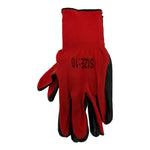 Manusi de protectie, material textil cu strat de latex - marimea 10