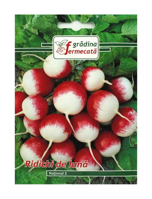 Seminte Ridichi de Luna NAŢIONAL 2, GRADINA FERMECATA - 3 GR