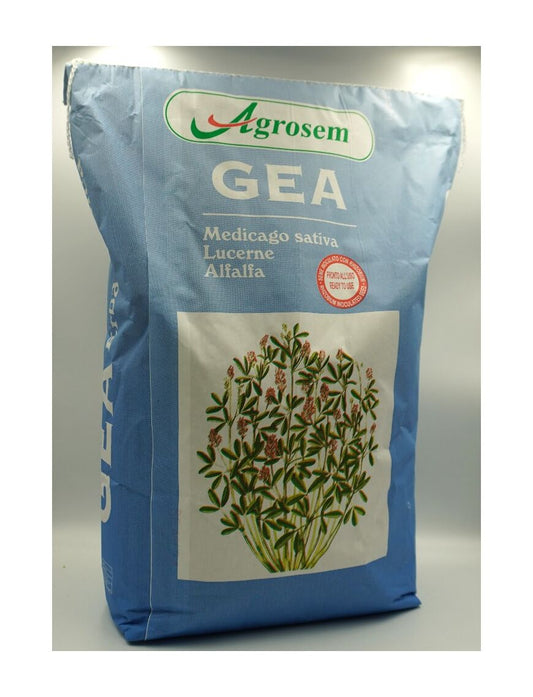 Seminte Lucerna Drajata GEA, Certificata – Sac 10 KG, Agrosem, Drajată și Certificată