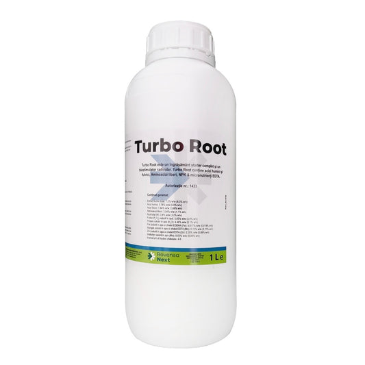 TURBO ROOT – 1 L, Stimulator de inradacinare, Vitana, Acizi humici si fulvici, Aminoacizi liberi, NPK