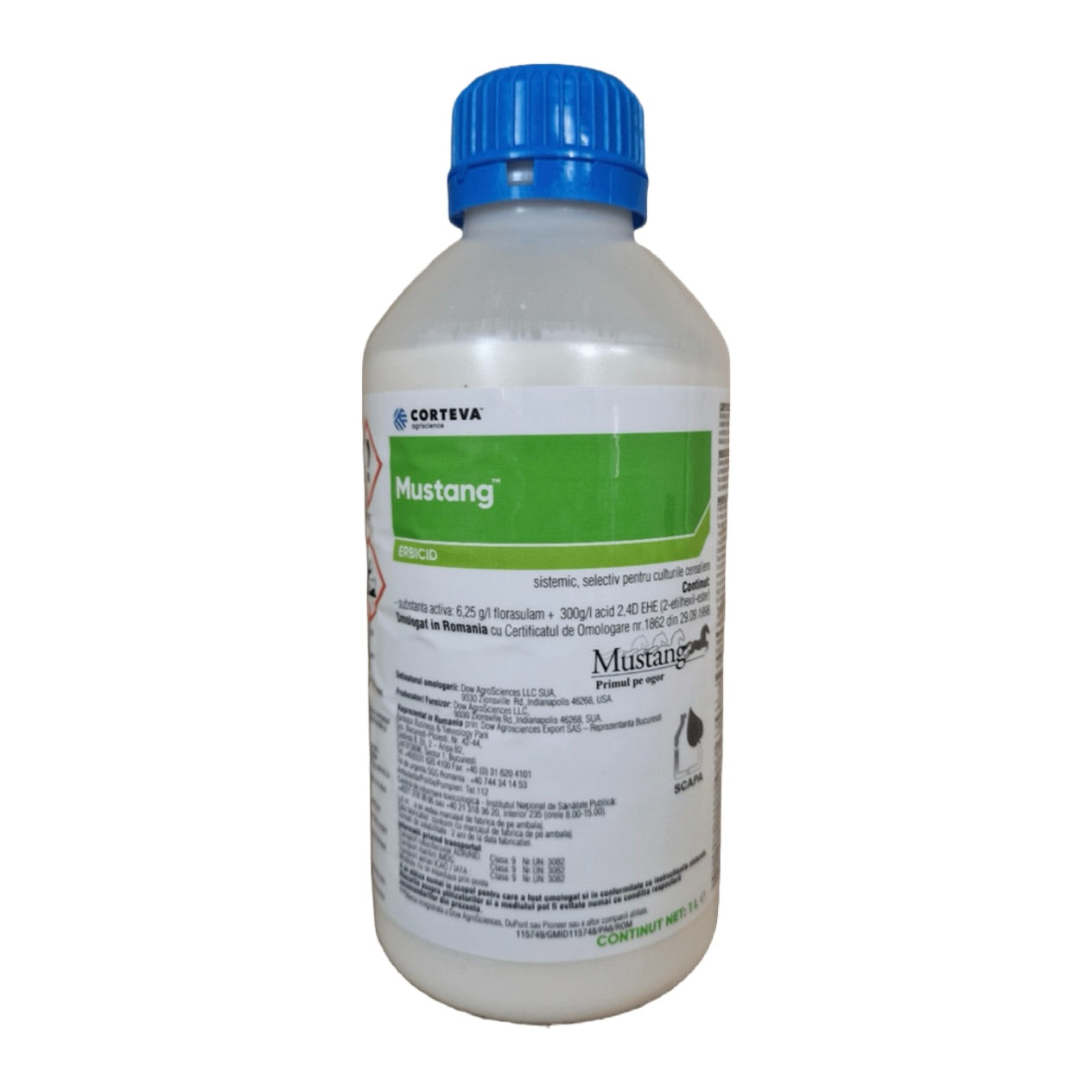 Erbicid MUSTANG - 1 L, Corteva, Selectiv, Postemergent
