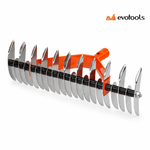 Aerator/ Scarificator Manual pentru Gazon cu 21 Dinti - EvoTools