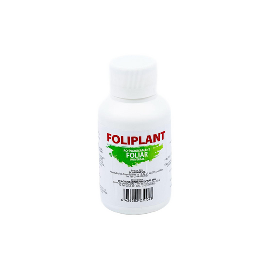 Ingrasamant Foliar Foliplant – 100 ML, Legume, Pomi Fructiferi, Flori, Vita-de-Vie