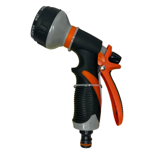 Pistol de stropit reglabil 8 funcții – udare și curățare grădină