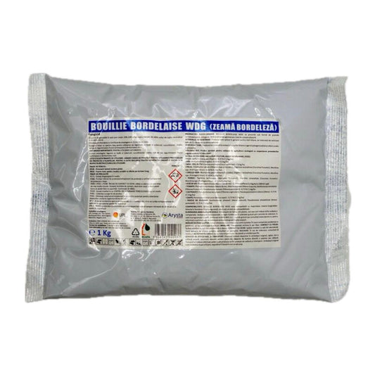 Fungicid Contact Zeama Bordeleza UPL 1KG – Protectie Ecologica Cu Cupru Pentru Vita, Pomi si Legume