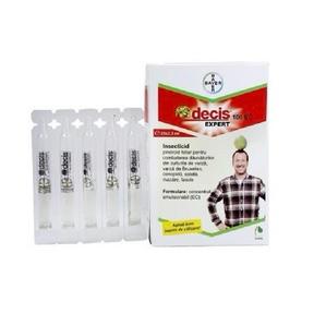 Insecticid DECIS EXPERT 100 EC – 2.5 ML, Contact, Bayer, Legume, Cereale, Pomi Fructiferi - Afide, Gargarita, Gandac Lucios, Purici