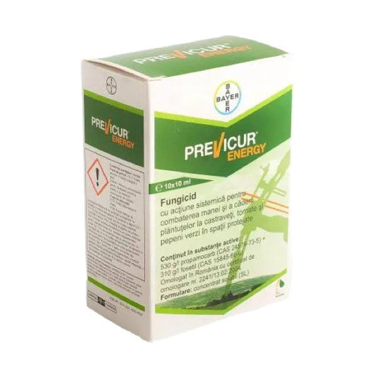 Fungicid PREVICUR ENERGY - 10 ml, Bayer, Sistemic, Castraveti, Tomate, Pepene Verde