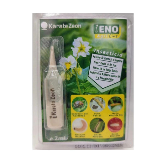 Insecticid Karate Zeon - 2 ML, ENO, Contact, Legume, Cereale, Pomi Fructiferi, Vita-de-Vie, Lucerna
