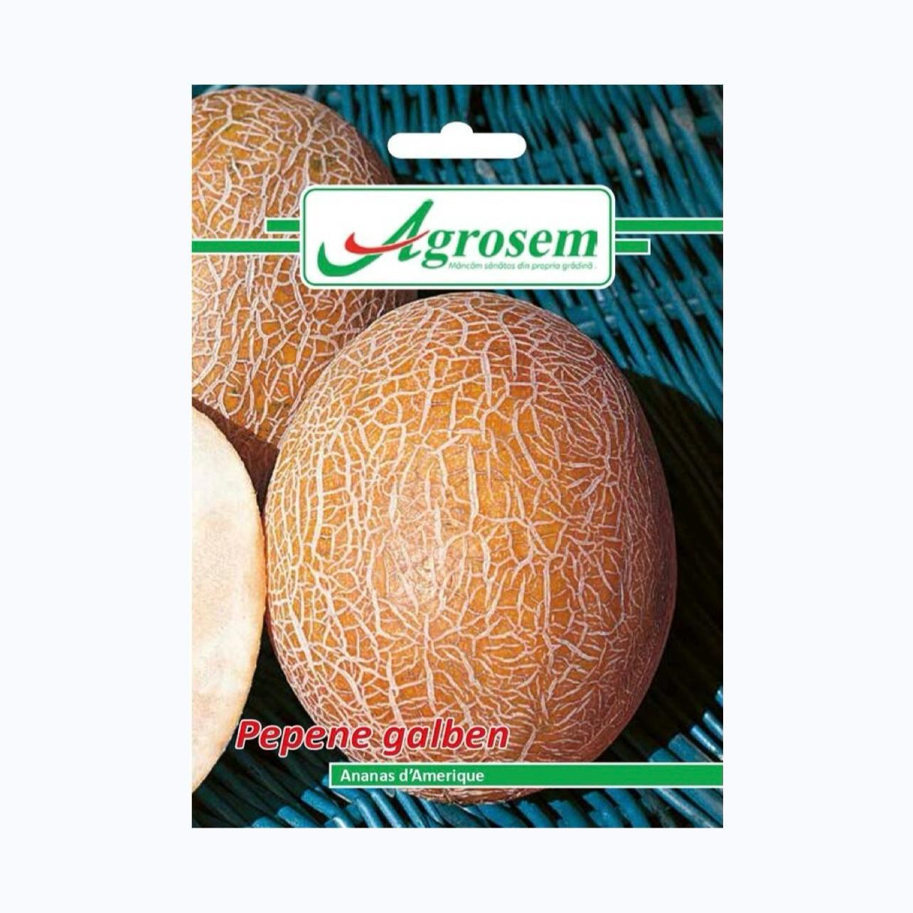 Seminte Pepene Galben ANANAS D’AMERIQUE, AGROSEM – 2 GR