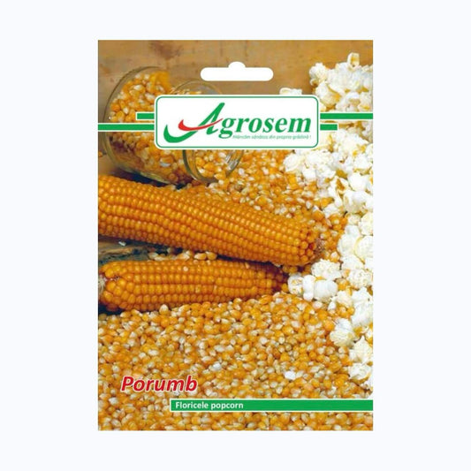 Seminte Porumb Floricele Popcorn, AGROSEM - 8 GR
