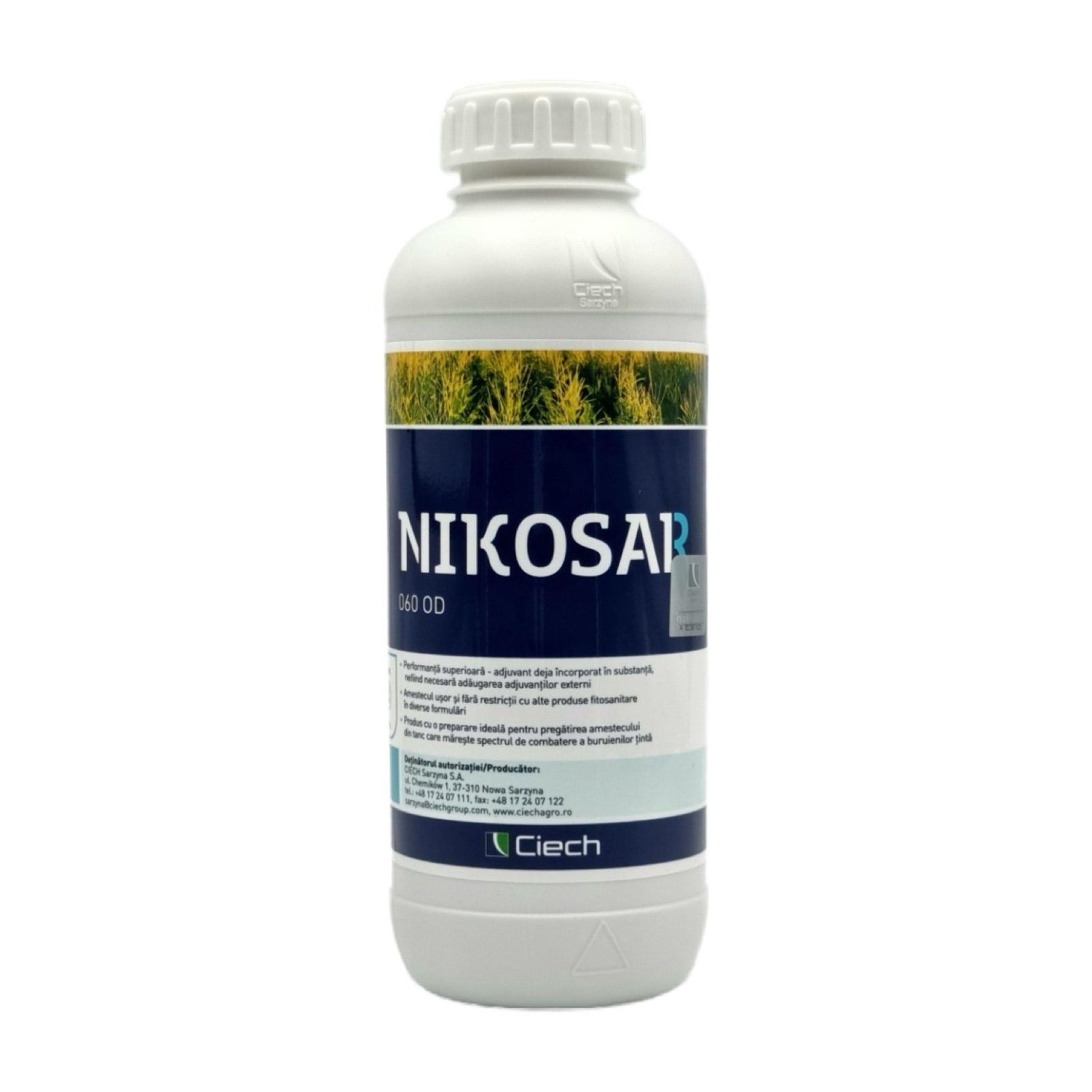 Erbicid Porumb NIKOSAR 060 OD - 1 L, Qemetica, Nicosulfuron 60 g/l