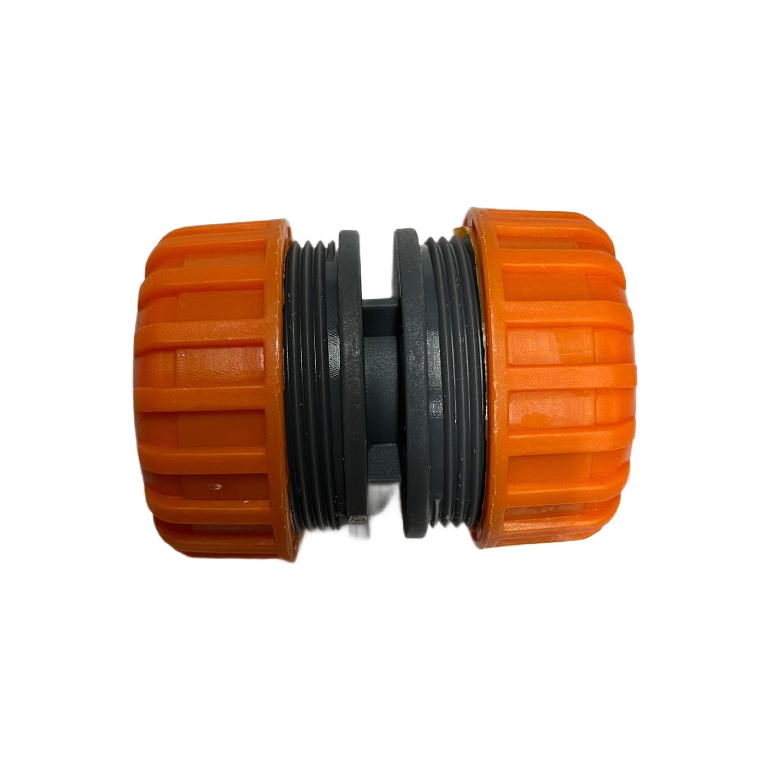 Conector imbinare 2 furtunuri 1 - 1 inch, plastic, portocaliu