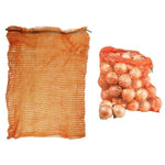 Saci plasa Raschel 20 KG, 51x61 CM, portocalii - SET 10 bucati, Legume: cartofi, ceapa, morcovi, varza, Fructe.