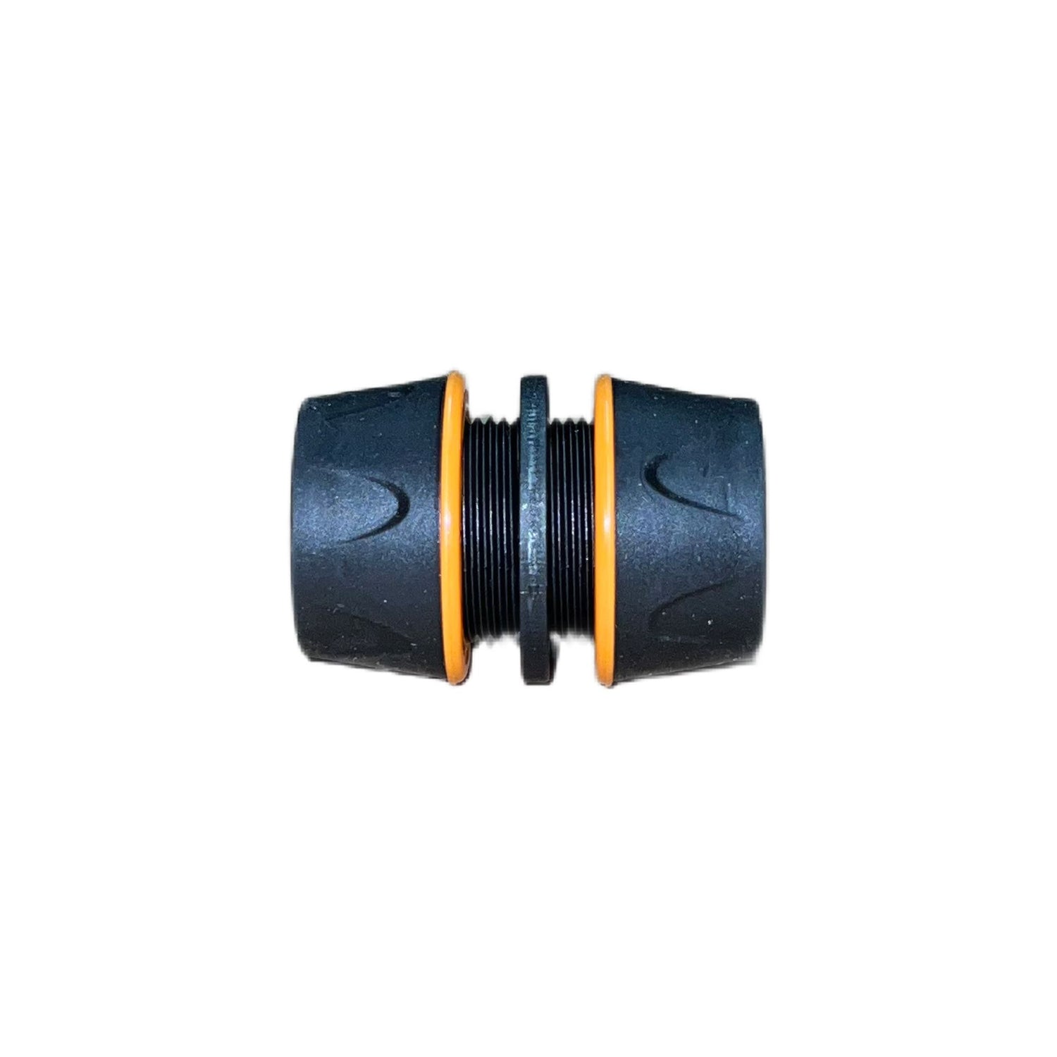 Conector Cauciucat Imbinare 2 Furtunuri 1/2 - 1/2 inch, Negru.
