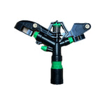 Aspersor Irigat din Plastic cu 3 Duze, Conector 1", Impuls, Verde