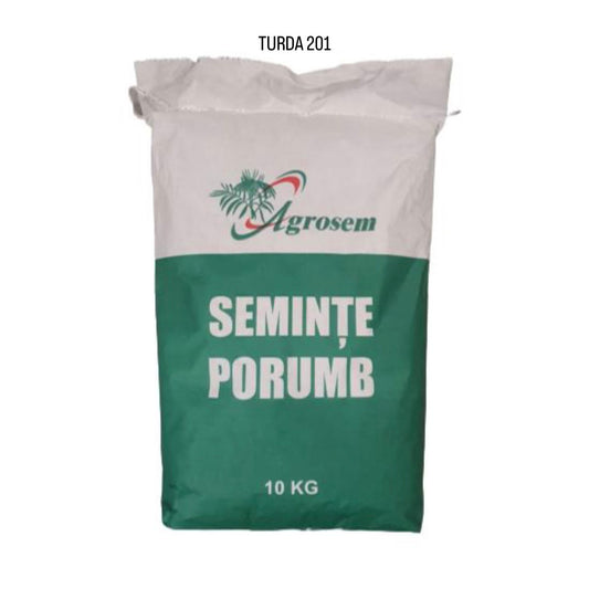 TURDA 201, FAO 340, Samanta porumb Semi-Timpuriu (sac 10 KG)