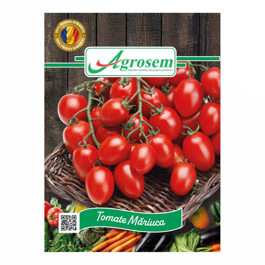 Seminte Romanesti TOMATE MARIUCA, AGROSEM - Soi Romanesc Traditional, Timpuriu