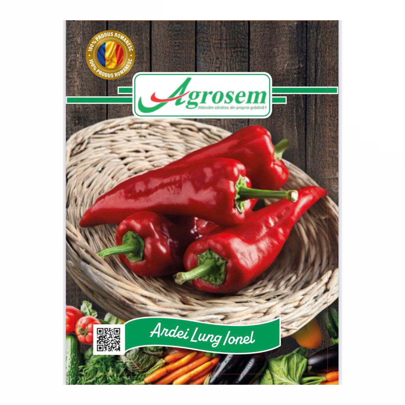 Seminte Romanesti ARDEI LUNG IONEL, AGROSEM - Tip Kapia, Soi Romanesc Traditional, Timpuriu