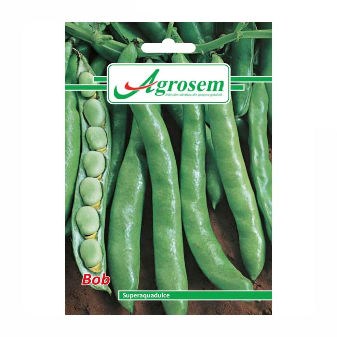 Seminte Bob Superaquadulce, Agrosem - 15 GR, Fasole Boabe