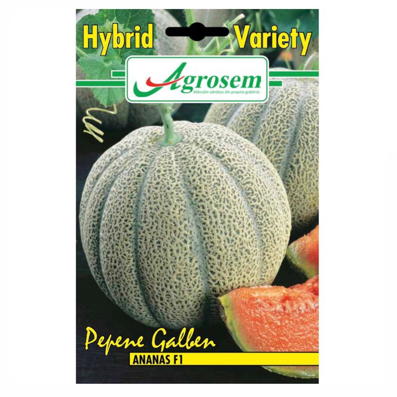 Seminte Pepene Galben ANANAS F1 (Hibrid), Agrosem - 2 GR