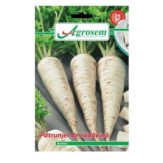 Seminte Patrunjel de Radacina BERLINER, Agrosem - 25 GR