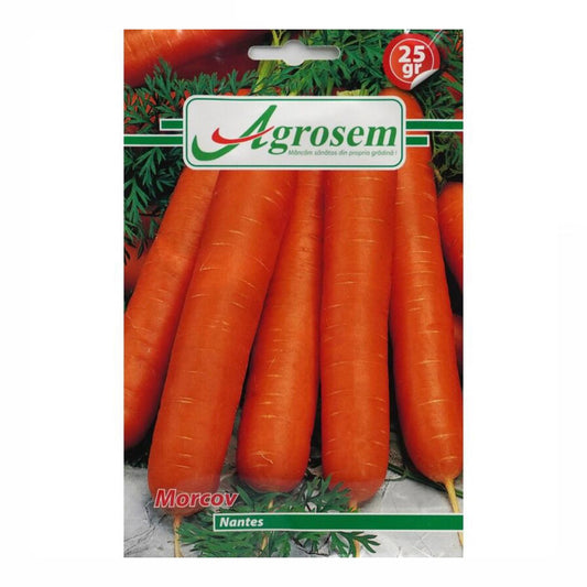 Seminte Morcov NANTES, Agrosem - 25 GR
